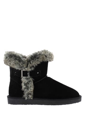 Gooce Leren winterboots "Nicky" zwart