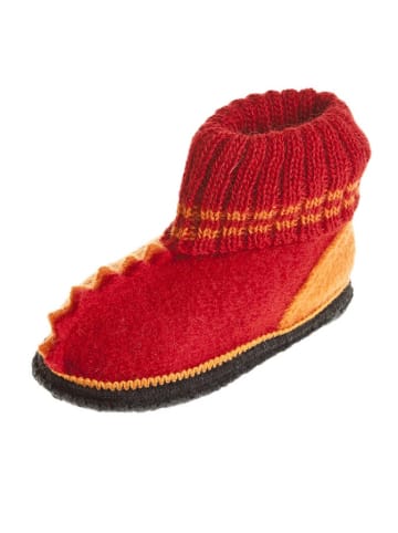 kitz-pichler Pantoffel "Trixi" rood/oranje