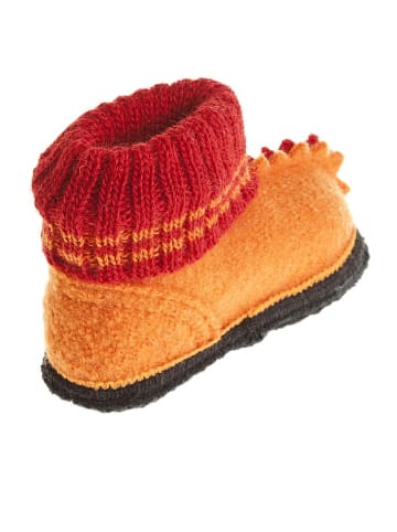 kitz-pichler Pantoffel "Trixi" rood/oranje