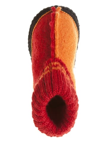 kitz-pichler Pantoffel "Trixi" rood/oranje