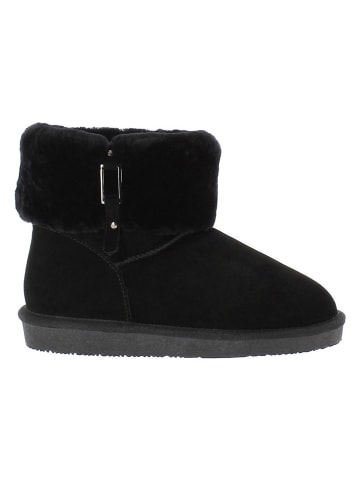 NICEBAY Leder-Winterboots "Mooring" in Schwarz