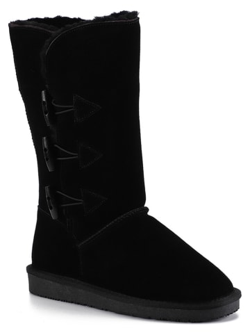 NICEBAY Leren boots "Meander" zwart