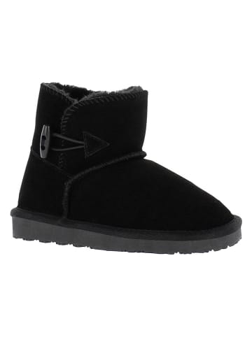 NICEBAY Leren winterboots "Trent" zwart