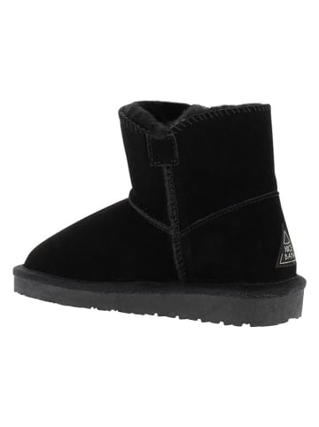 NICEBAY Leder-Winterboots "Trent" in Schwarz