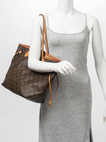 Louis Vuitton Schultertasche "Neverfull MM" in Braun - (B)55 x (H)39 x (T)33 cm