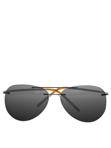 Simplify Męskie okulary przeciwsłoneczne "Sullivan" w kolorze czarnym
