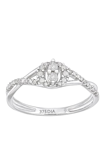Revoni Weißgold-Ring mit Diamanten