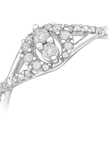 Revoni Witgouden ring met diamanten