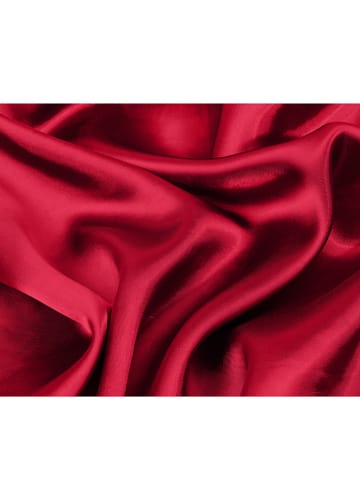 Sleeptime Perkalowa poszewka "Beauty Skin Care" w kolorze czerwonym na poduszkę