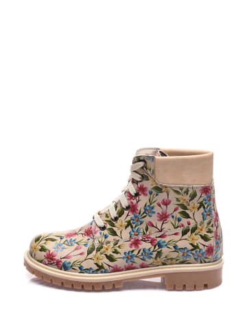 Streetfly Boots in Beige/ Bunt