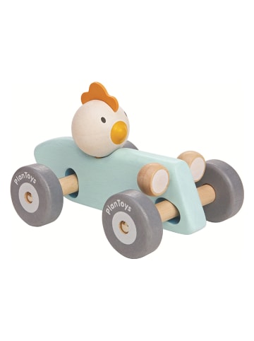 Plan Toys Wyścigówka z kurczakiem - 12 m+