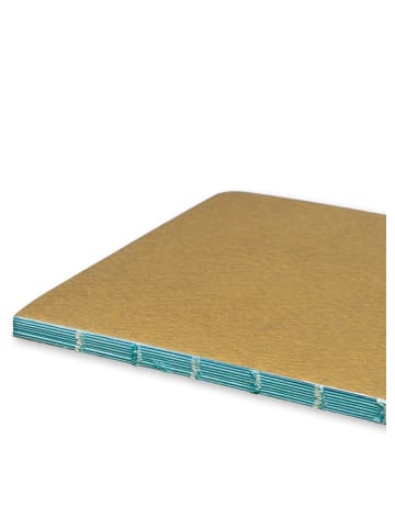Moleskine 2-delige set: notitieschriften "Gestipt" olijfgroen