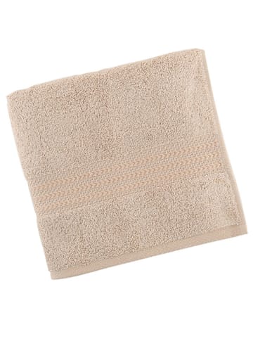 Colorful Cotton Handdoek "Rainbow" beige