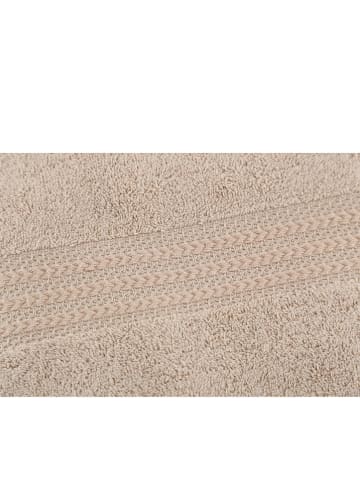 Colorful Cotton Handdoek "Rainbow" beige