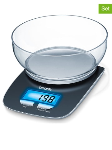 Beurer 2-częściowy zestaw "KS 25" w kolorze czarnym
