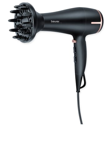 Beurer Touch-Haartrockner "HC 60" in Schwarz/ Rosé