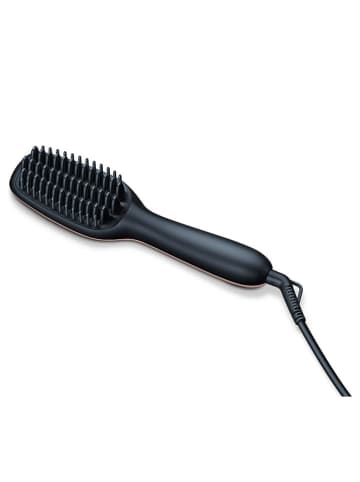 Beurer Glättungsbürste "HS 60" in Schwarz/ Rosé