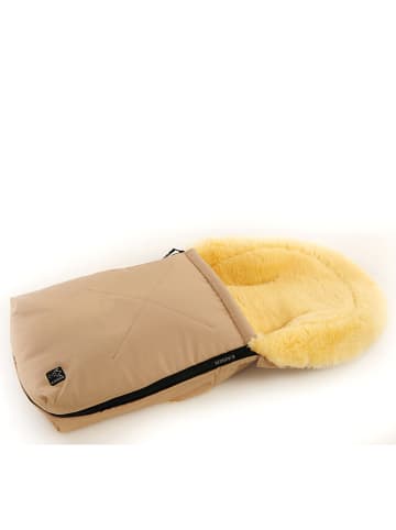 Kaiser Naturfellprodukte Voetenzak met lamsvacht "Emmi" beige - (L)80 x (B)37 cm