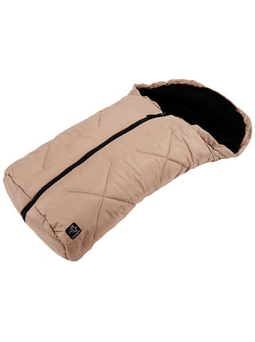 Kaiser Naturfellprodukte Fußsack "Fleece" in Beige - (L)80 x (B)40 cm