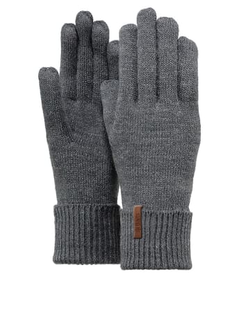 Barts Handschuhe "Fine Knitted" in Grau