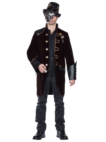 Rubie`s Płaszcz kostiumowy "Steampunk" w kolorze ciemnobrązowym