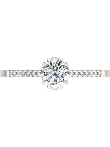 Diamant Vendôme Witgouden ring met diamanten