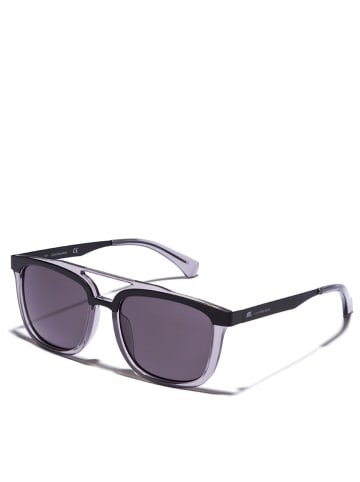 Calvin Klein Damen-Sonnenbrille in Schwarz-Grau/ Grau