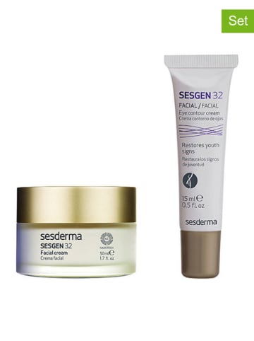 SESDERMA 2-częściowy zestaw "Sesgen 32" - krem do twarzy, krem do okolic oczu