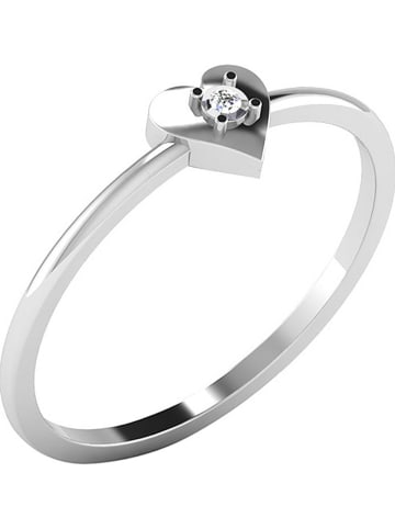 Vittoria Jewels Złoty pierścionek z diamentem