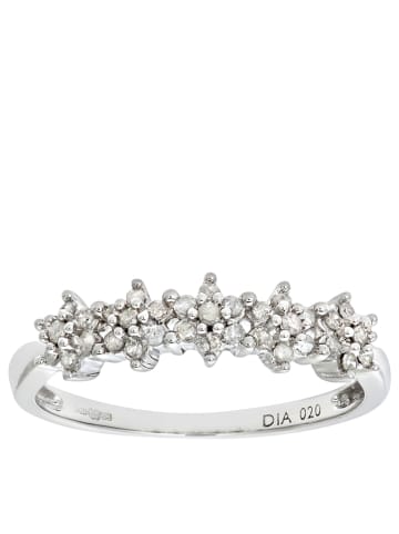 Revoni Witgouden ring met diamanten