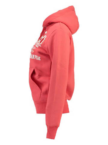 Canadian Peak Sweatjacke "Fara" in Koralle