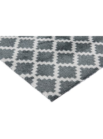 Zala Living Deurmat/loper "Home" grijs/antraciet