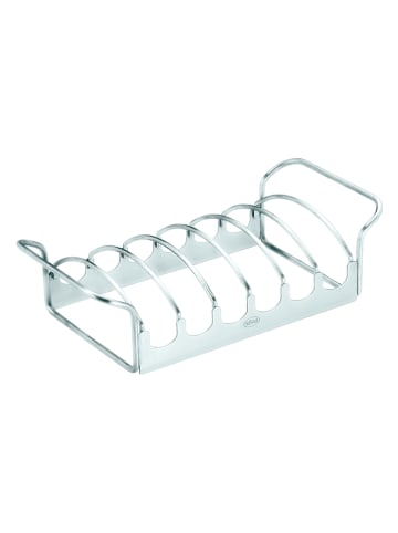 Rösle Edelstahl-Braten/Rippchenhalter - (L)31 x (B)15 cm