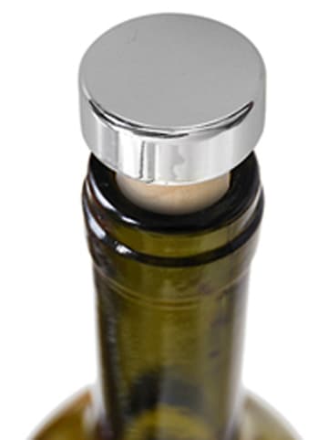 FM Professional Zakrętki (4 szt.) w kolorze srebrno-beżowym do butelek
