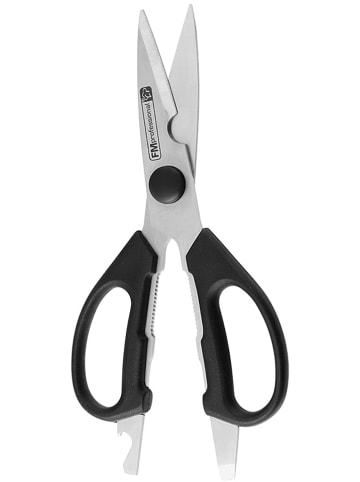 FM Professional Nożyce kuchenne w kolorze czarnym - dł. 21 cm