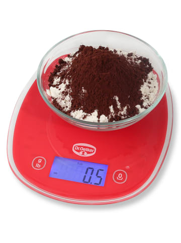 Dr. Oetker Bakweegschaal rood