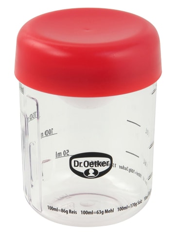 Dr. Oetker Kubek w kolorze czerwonym do mieszania - 250 ml