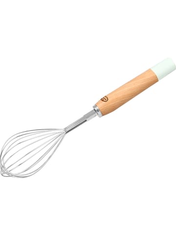 Dr. Oetker Schneebesen "Retro" in Natur/ Mint - (L)26,5 cm