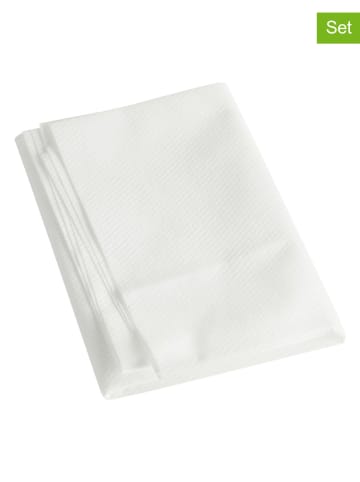 Dr. Oetker 2-delige set: passeerdoeken wit - (L)75 x (B)75 cm