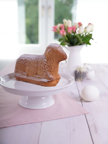 Dr. Oetker 3D-Backform "Lamm" in Gold - (B)27,5 x (T)15 cm