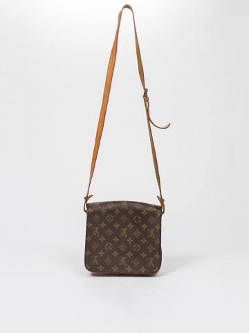 Louis Vuitton Torebka "Cartouchiere MM" w kolorze brązowym - 21 x 17 x 7 cm