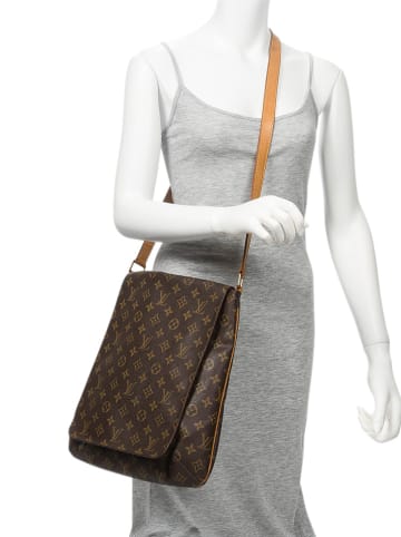 Louis Vuitton Torebka "Musette" w kolorze brązowym - 31 x 35 x 2 cm