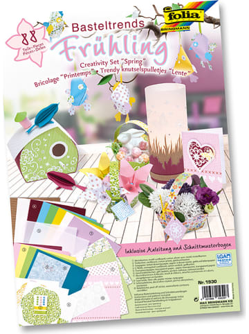 folia PAPER Knutselset "Voorjaar" meerkleurig