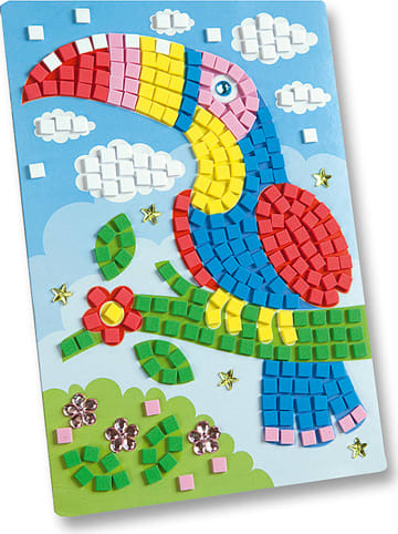 folia PAPER Schuimrubber mozaïekset "Kakatoo" meerkleurig