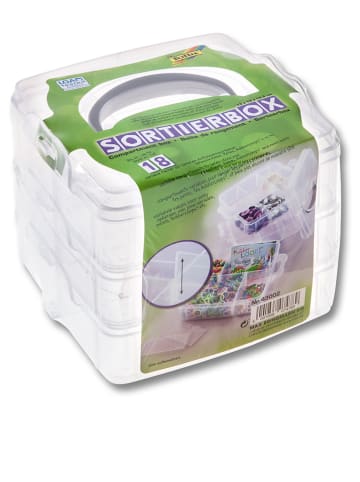 folia PAPER Sorteerbox transparant - (B)15 x (H)12,5 x (D)15 cm