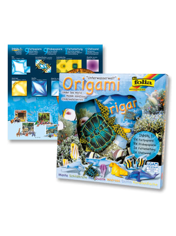 folia PAPER Bastelset "Origami - Unterwasserwelt" in Bunt