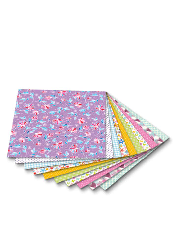 folia PAPER Vouwpapier "Springtime" meerkleurig - 50 stuks - (L)15 x (B)15 cm