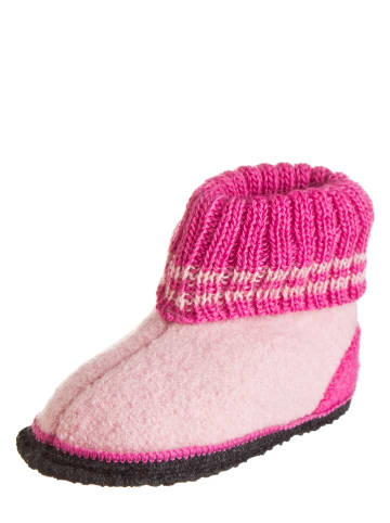 kitz-pichler Hüttenschuhe "LM Kauns" in Rosa/ Pink