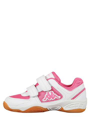 Kappa Turnschuhe in Weiß/ Pink