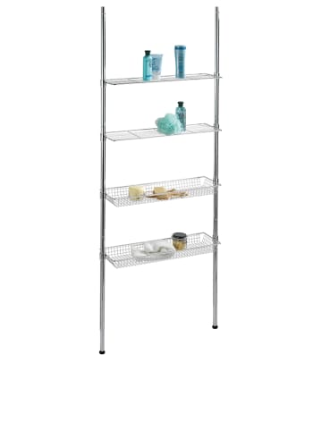 Wenko Regał teleskopowy "Ellera" w kolorze srebrnym